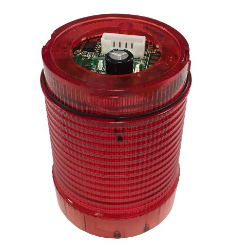 50mm Rood licht module, instelbaar knipperend/continue, 12-24V, IP65 kopen