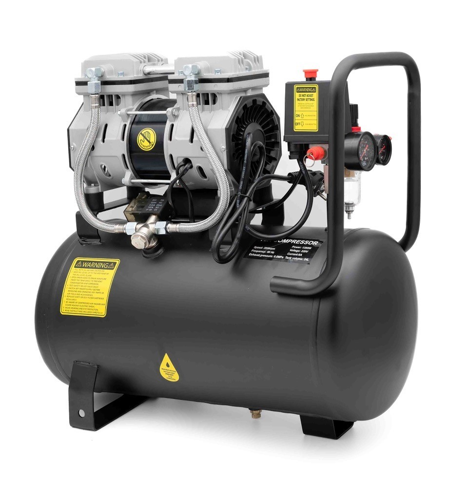 Compressor 24L, 550W, 110 L/min kopen