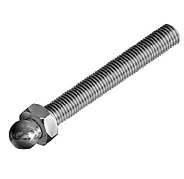 Spindle M12, Length 50mm, Galvanized Steel, Ball head 13.5mm kopen